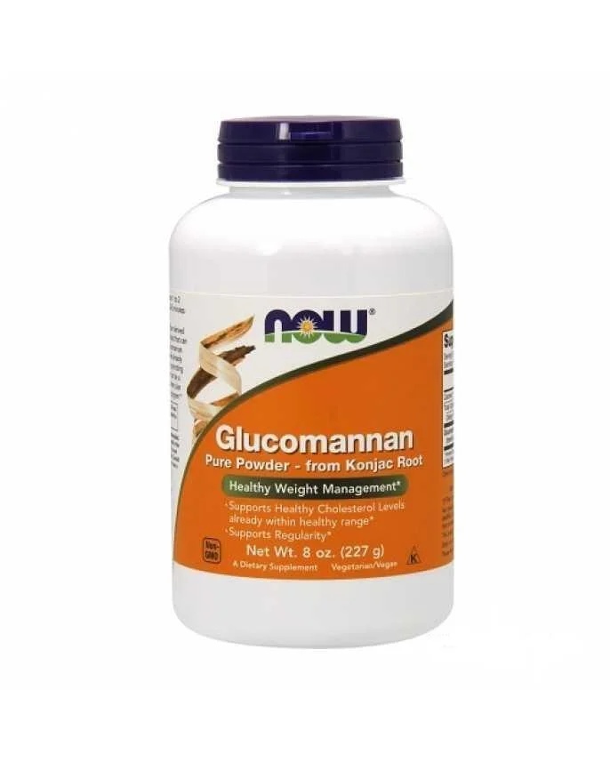 NOW Glucomannan from Konjac Root Pure Powder 227 g / 114 doses