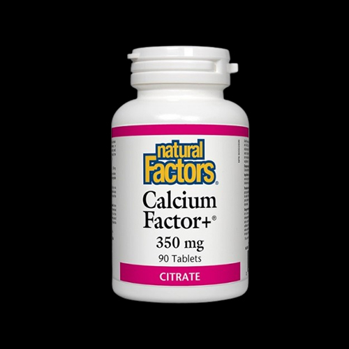 Natural Factors Calcium Citrate Factor + 350 mg