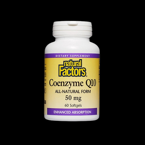 Natural Factors Coenzyme Q10 50 mg | All-Natural Form
