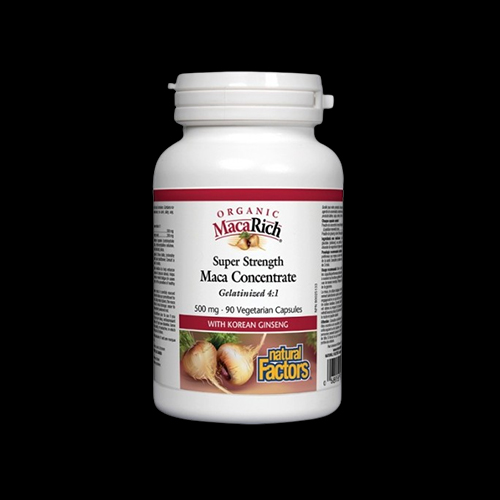 Natural Factors Super Strength Maca Concentrate 500 mg
