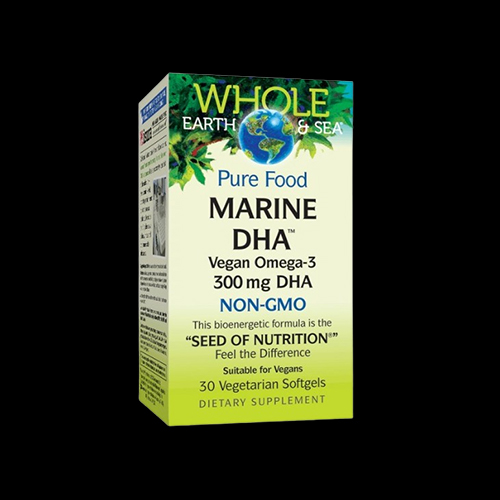 Natural Factors Marine DHA Vegan Omega 3 NON-GMO