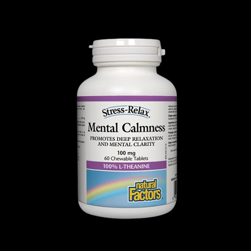 Natural Factors Mental Calmness L-Theanine 100 mg
