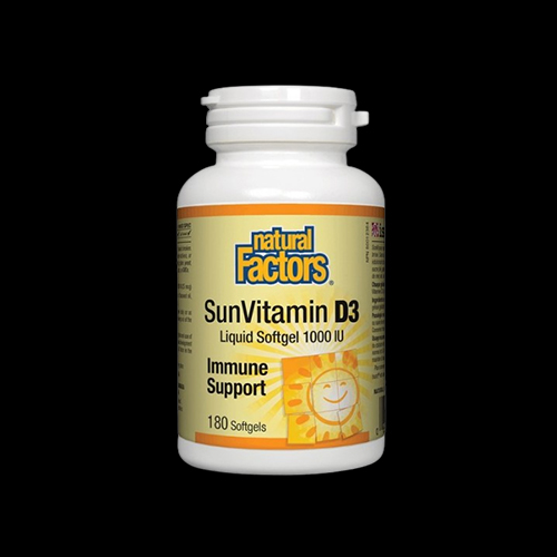 Natural Factors SunVitamin D3 1000 IU