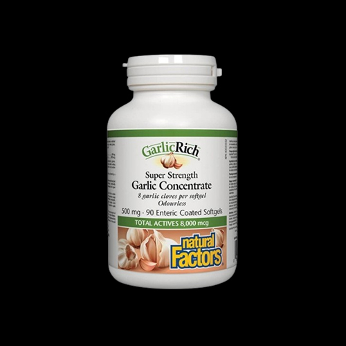 Natural Factors GarlicRich® | Super Strenght Garlic Concentrate
