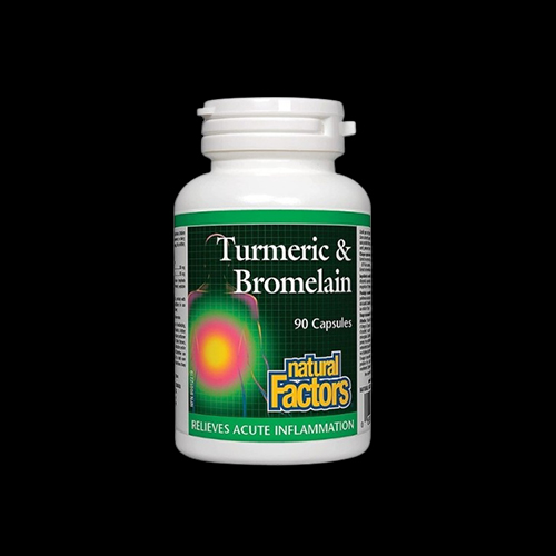 Natural Factors Turmeric & Bromelain