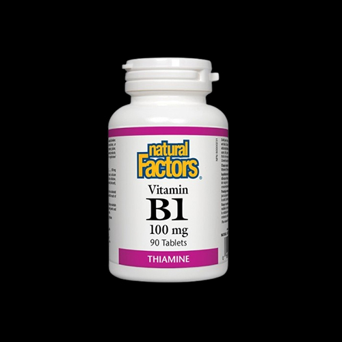 Natural Factors Vitamin B1 Thiamin HCL 100 mg