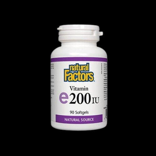 Natural Factors Vitamin E 200 IU Natural Source