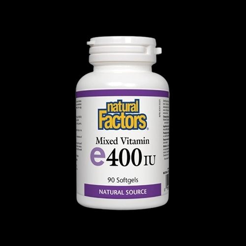 Natural Factors Vitamin E 400 IU · Natural Source