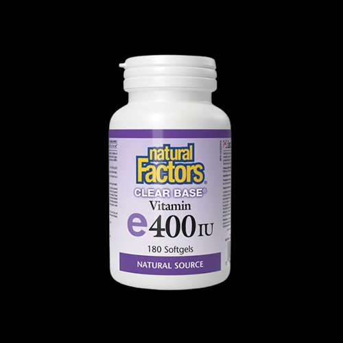 Natural Factors Clear Base Vitamin E 400 IU