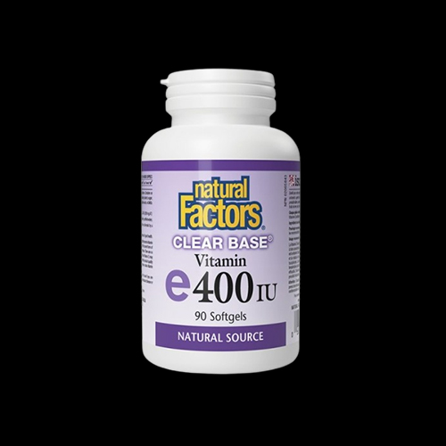 Natural Factors Clear Base Vitamin E 400 IU