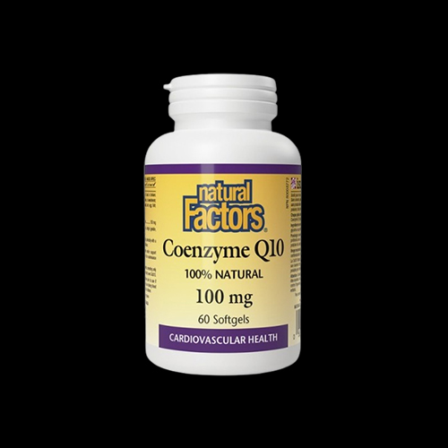 Natural Factors Coenzyme Q10 100 mg | All-Natural Form