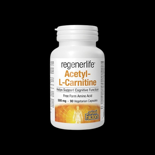 Natural Factors Regenerlife™ Acetyl L-Carnitine 500 mg