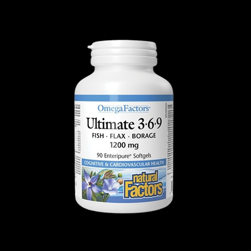 Natural Factors Ultimate Omega 3-6-9 1200mg