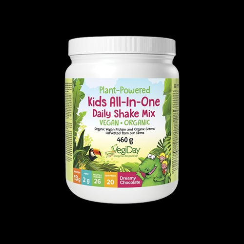 Natural Factors Plant-Powered Kids All-in-One Daily Shake Mix