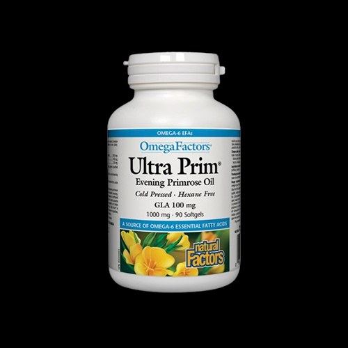 Natural Factors Ultra Prim Evening Primrose Oil 1000 mg