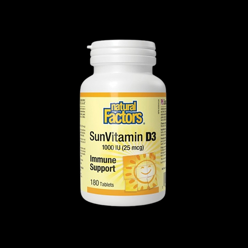 Natural Factors SunVitamin D3 1000 IU