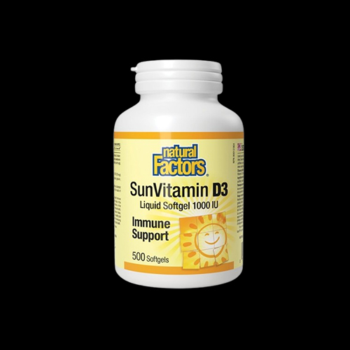 Natural Factors SunVitamin D3 1000 IU