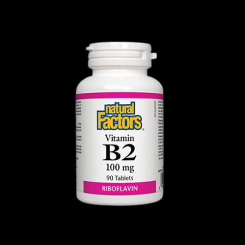 Natural Factors Vitamin B2 100 mg