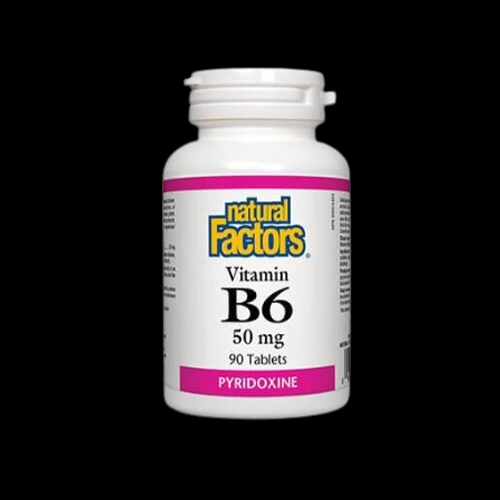 Natural Factors Vitamin B6 50 mg