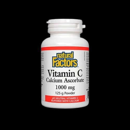 Natural Factors Vitamin C Calcium Ascorbate 1000mg Powder