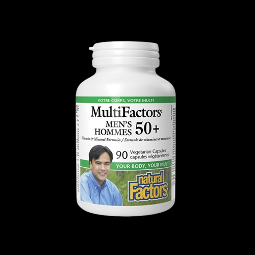 Natural Factors Multi Factors Vitamins and Minerals for Men 50+
