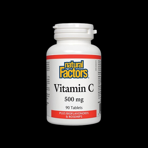 Natural Factors Vitamin C 500mg with Rosehip and Bioflavones