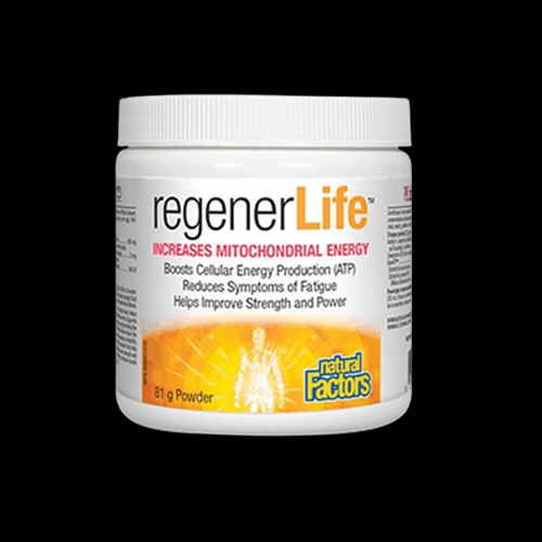 Natural Factors Regenerlife Cellular Energy and Anti-Aging Care