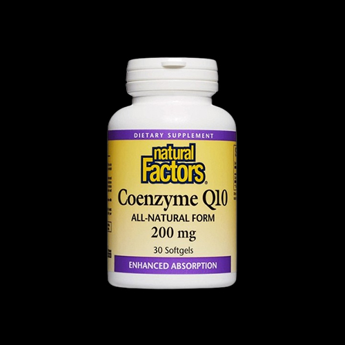 Natural Factors Coenzyme Q10 200 mg | All-Natural Form