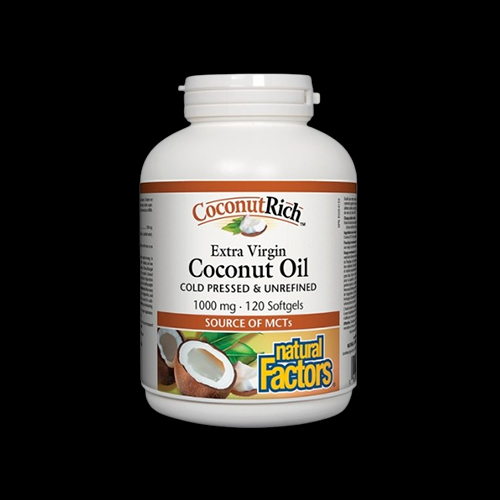 Natural Factors Extra Virgin Coconut Oil 1000mg