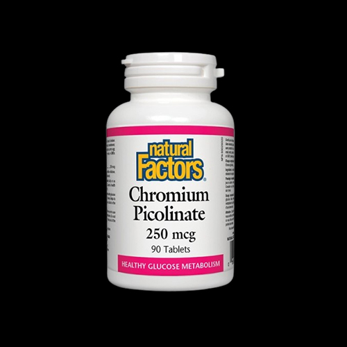 Natural Factors Chromium Picolinate 250 mcg