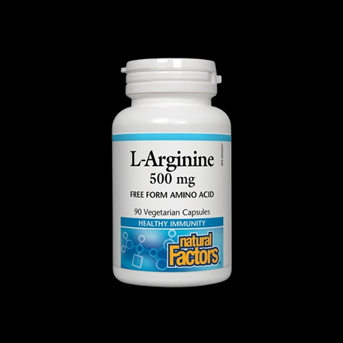 Natural Factors L-arginine 500mg