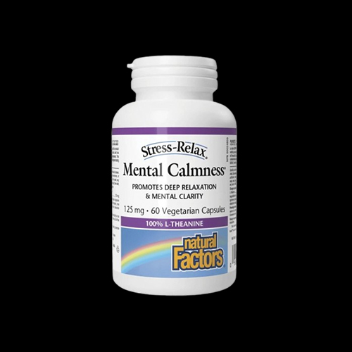 Natural Factors Mental Calmness L-Theanine 125 mg