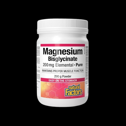 Natural Factors Magnesium Bisglycinate Pure Powder
