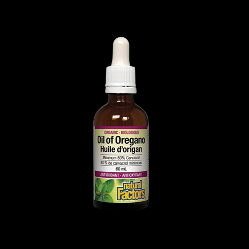 Natural Factors Organic Biologique Oil of Oregano