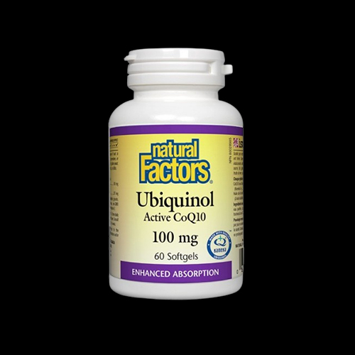 Natural Factors Ubiquinol Active CoQ10 100mg