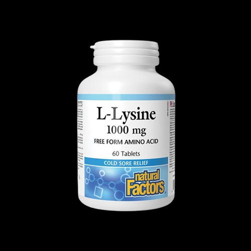 Natural Factors L-Lysine 1000mg