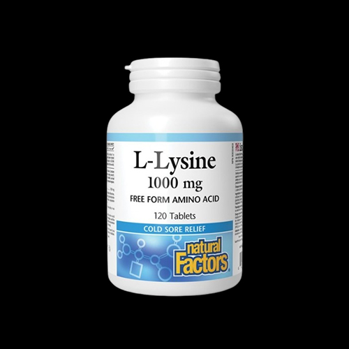 Natural Factors L-Lysine 1000mg