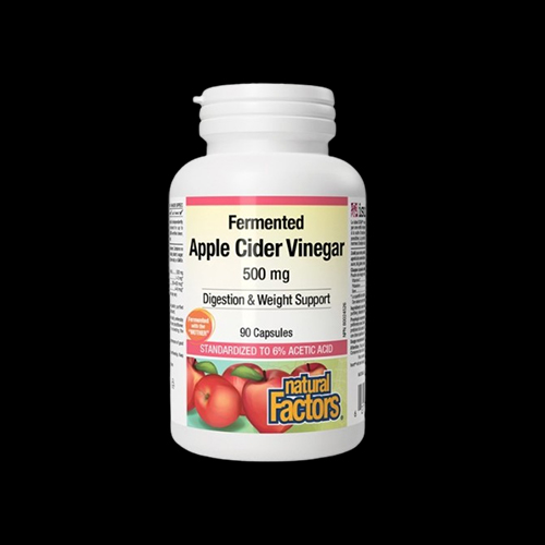 Natural Factors Fermented Apple Cider Vinegar 500mg