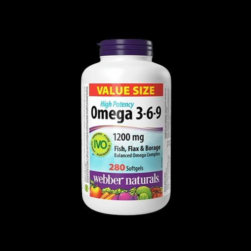 Webber Naturals High Potency Omega 3-6-9