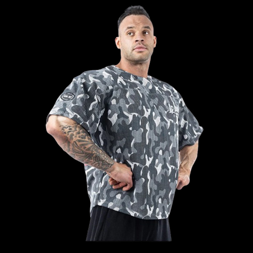 Legal Power Rag Top Muscle Clothing Camo Boston 2999-409 GRAY