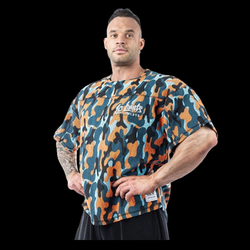 Legal Power Rag Top Muscle Clothing Camo Boston 2999-409 ORANGE