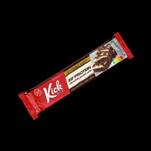 KICKFIT 29% Protein Bar Chocolate Peanut Cake