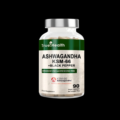 True Health Ashwagndha KSM-66+Black Pepper