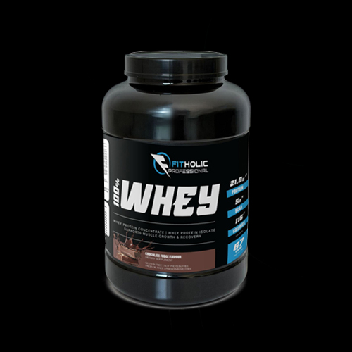 Fitholic Professional 100% Whey Protein Blend |Whey Protein Concentrate | Whey Protein Isolate
