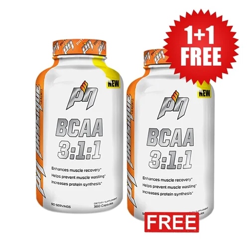 Physique Nutrition 1+1 FREE BCAA 3:1:1 / 360 capsules