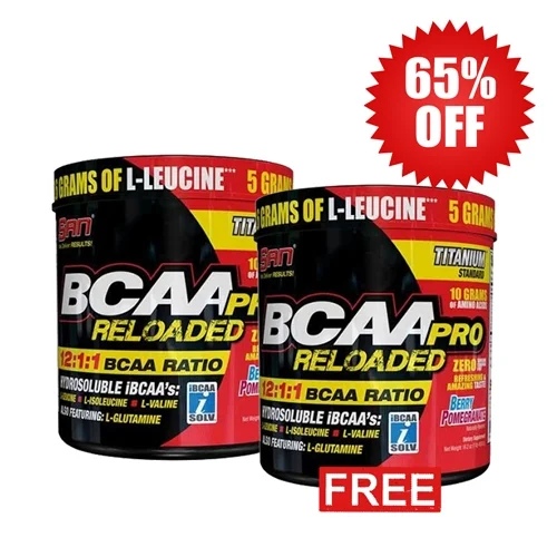 SAN 1+1 FREE BCAA PRO Reloaded 12:1:1 114 g / 10 doses