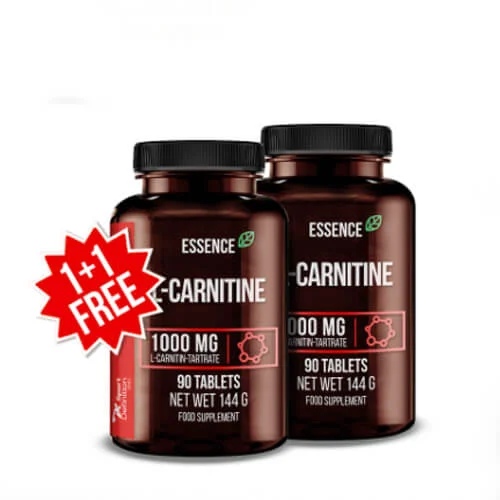 Essence Nutrition 1+1 FREE L-carnitine / 90 tablets