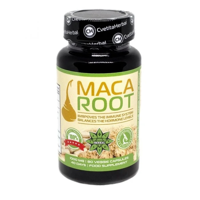Cvetita Herbal Maca Root / 80 capsules