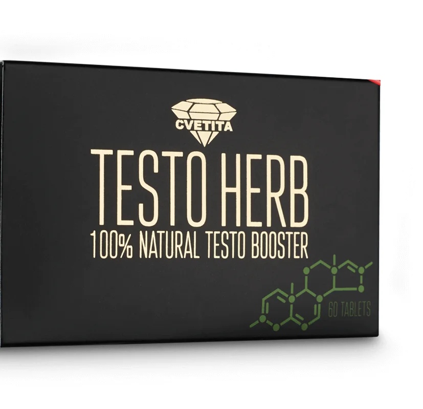 Cvetita Herbal 1+2 FREE Testo Herb 60 tablets