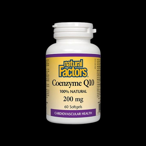 Natural Factors Coenzyme Q10 200 mg | All-Natural Form